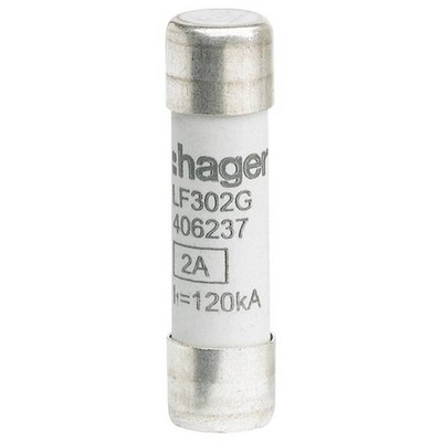 10er Multipack Hager LF302G LF302G Feinsicherung (Ø x L) 10 mm x 38 mm Inhalt 10