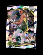 2025 Prizm WNBA SILVER CRACKED ICE REFRACTOR SP GABBY WILLIAMS! Seattle Storm 