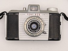 VINTAGE 1950s KODAK PONY 828 CAMERA w/ CASE