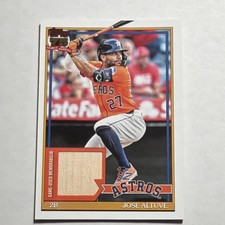 2026 Topps Series 1 1991 Topps Baseball Relic Jose Altuve #91R-JA Astros