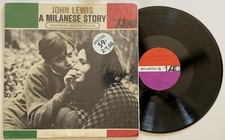 John Lewis A Milanese Story OST LP EX+ Atlantic Jazz (1972) Rene Thomas MJQ
