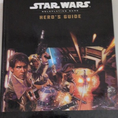 Wizards of the Coast Star Wars Roleplaying Game Hero's Guide Hardcover 2003