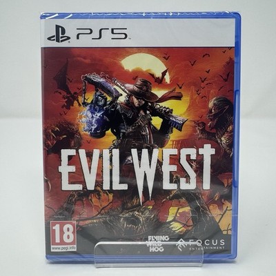 Evil West (Sony PlayStation 5 PS5, 2022) German Cover  PEGI Import