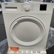 Image of Beko DTKCE90021W Condenser Tumble Dryer 9kg Load, Sensor Drying, LED Display