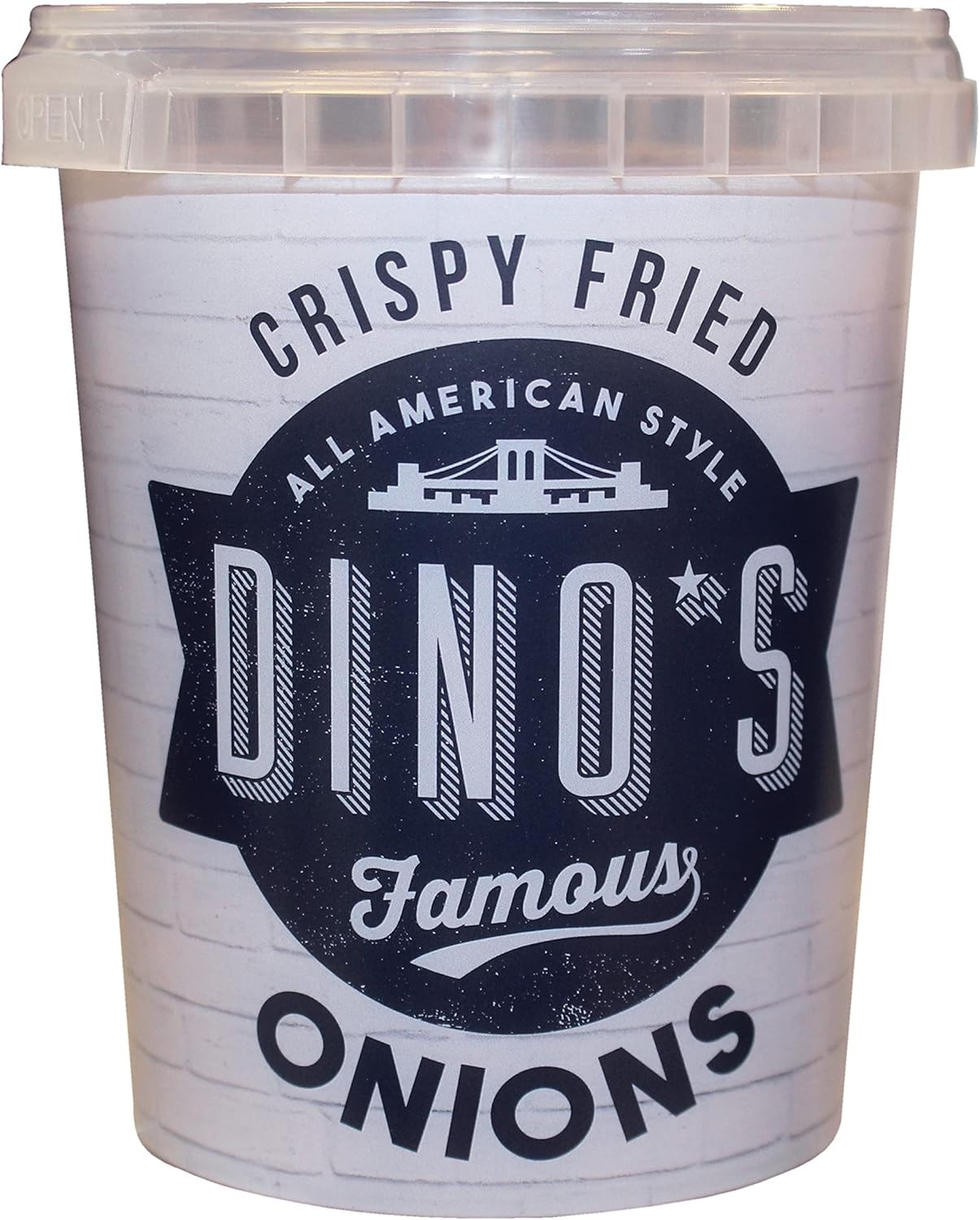 Dino's Famous All American Style Crispy Fried Onions Golden Crunchy Topping For
