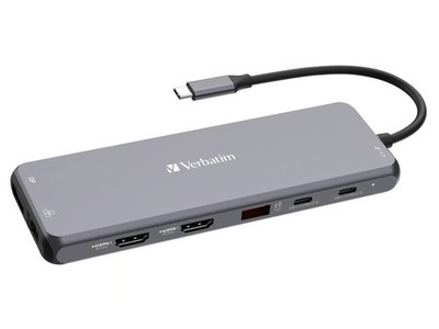 VERBATIM USB-C Pro Multiport Hub CMH-13