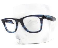 Ray-Ban Wayfarer Sunglasses Frame RB 2140 Glasses Blue Stripe 50mm No Case