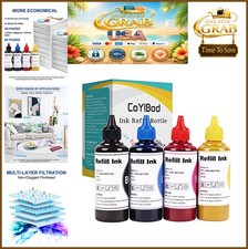 Sublimation Ink Refill Kit 4 Color Heat Transfer for EcoTank ET-2800 WF-7710 C88