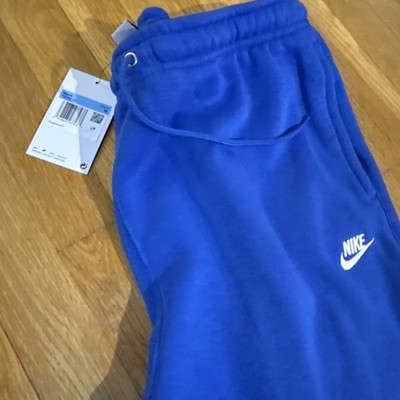 NEW $60 Nike Mens Standard Fit Taper Leg Regular Length Size Medium M Blue NWT