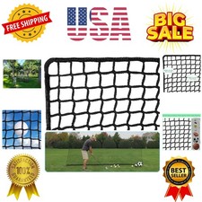 Golf Practice Net - Heavy Duty Nylon Netting, /10x15ft/10x20ft