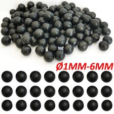 Solide Gummi Kugeln Bouncy Ball Rund Schwarz Gummikugeln Ventilkugeln &Oslash; 1mm-16mm