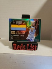 2015-16 Panini Gala Main Attraction Jada #29 Kenneth Faried 6/25 Denver Nuggets 