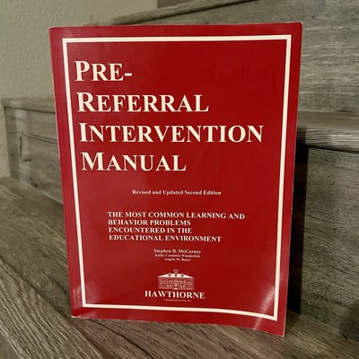 Pre-Referral Intervention Manual Revised 2nd Edition by McCarney (PB, Hawthorne)