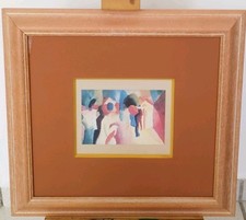 Kunst Expressionismus, August Macke: Mit gelber Jacke 1913, Original-Replik