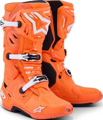 Alpinestars Tech 10 Supervented Boots - Motocross Dirt Bike MX | eBay