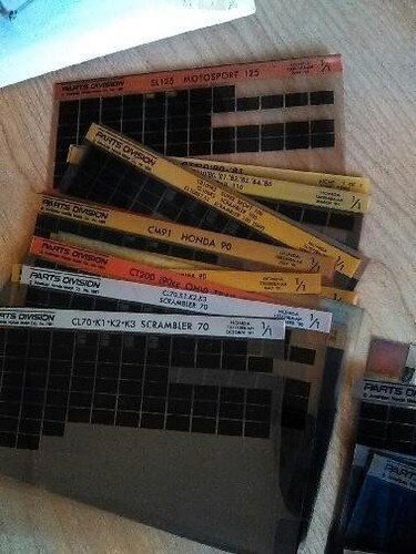 HONDA VLX600 SHADOW MICROFICHE,VT600C,OEM,COVERS 1988,89,91,92,OTHERS AVAILABLE! - Picture 6 of 11