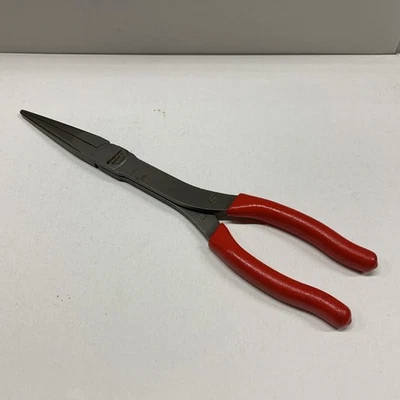 Snap On Tools USA 911ACF 11" Talon Grip Long Reach Needle Nose Pliers NEW - Imagen 1 de 4
