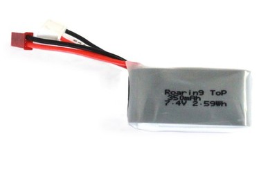 RoaringTop LiPo Battery Pack 25C 350mAh 2S 7.4V with JST Plug