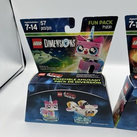 NEW LEGO Dimensions The LEGO Movie UNIKITTY & CLOUD CUCKOO CAR Fun Pack #71231