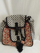 Tigerlily Canvas Boho Backpack 