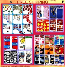 Odd Sox Crazy SOCKS Unisex Men 6-12 LOT42 NEW Tag FREE SHIP w/Insurance/Tracking