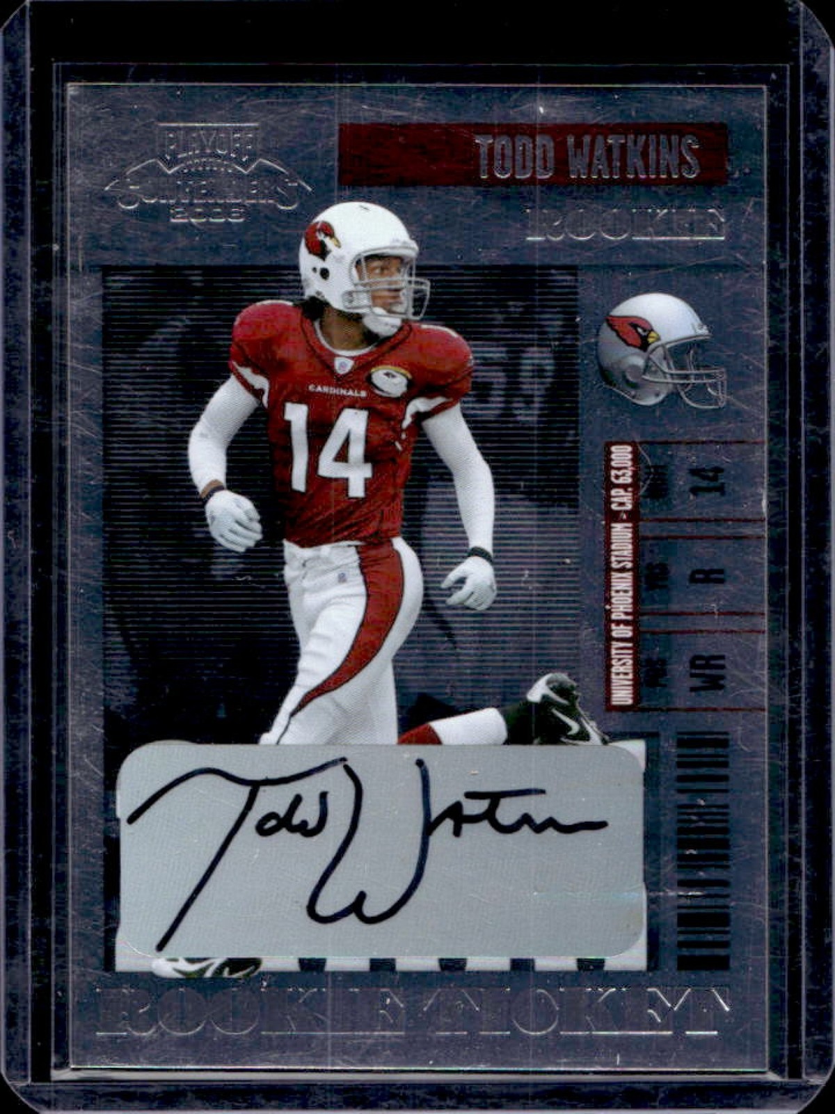 Todd Watkins Playoff Contenders #160 Autograph
