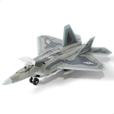 1/100 Scale F-22 Raptor Fighter Jet Quick Build Model Kit   22-Piece DIY Militar