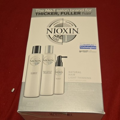 NIOXIN System 1 Kit for Natural Light Thinning Hair Shampoo Conditioner 150ml 5 