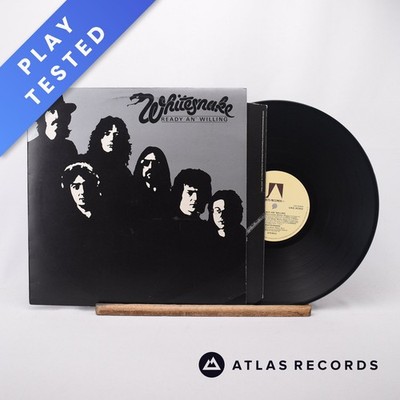 Whitesnake Ready An' Willing A-3 B-3 LP Album Vinyl Record UAG 30302 - VG+/VG+