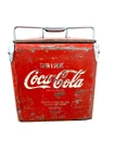 Vintage Coca-Cola Metal Cooler Temprite Bottle Opener Red 1950's Original