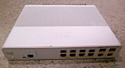 Cisco WS-C2960C-8PC-L Catalyst Compact 8-Port PoE Switch 2x Dual SFP
