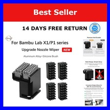 Nozzle Wiper Cleaning Tool for Bambu Lab P1S P1P X1C X1E 3D Printer Accessories