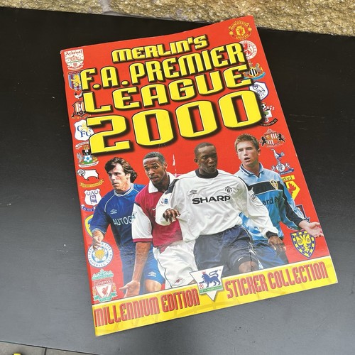 Merlin Premier League 2000 Sticker Fußball Album - unvollständig Retro 00er Edition