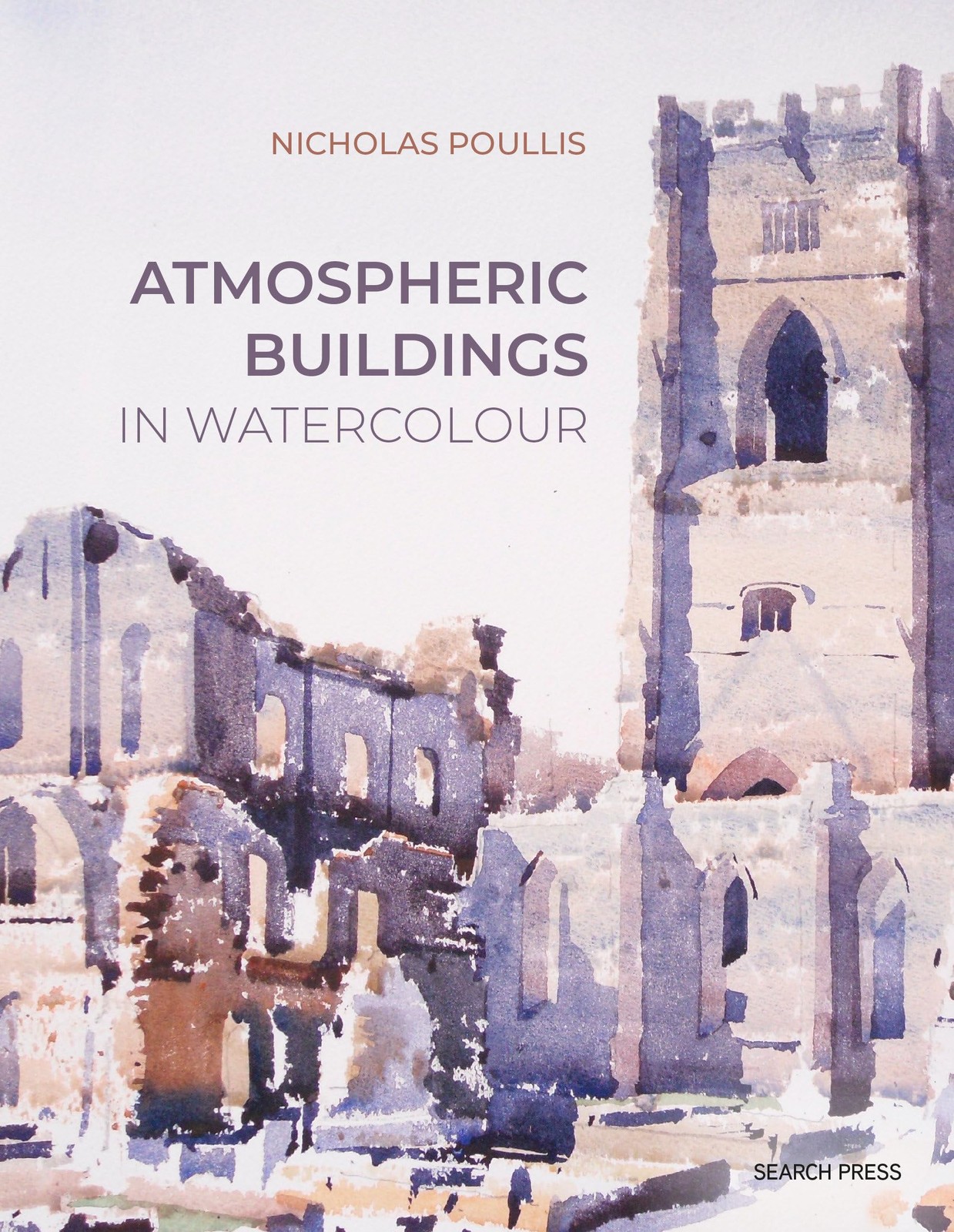 Atmospheric Buildings in Watercolour by Nicholas Poullis (Paperback Book) - Image 6