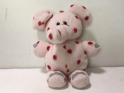 Stuffins Plush Rudolph Misfit Pink Spotted Elephant CVS 7'' Vtg 1998 #2 READ