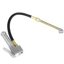 Milton S-522 Dual Headed Tire Chuck Bayonet Style Inflator Gauge 10 To 160 Psi