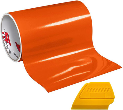 651 Multi-Colored Vinyl Solvent-Based Adhesive-Backed Calendared Wrap Decals W/Y