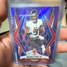 2025 Panini Phoenix - Michael Penix Jr. #7 Purple Hyper /249