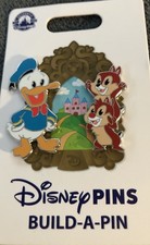 Disney Parks Build A Pin Donald Duck And Chip & Dale 2 Pins