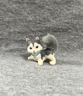 LITTLEST PET SHOP KENNER 1994 TWINKLING SLEDDING PARTY GRAY WHITE HUSKY DOG LPS — photo 1