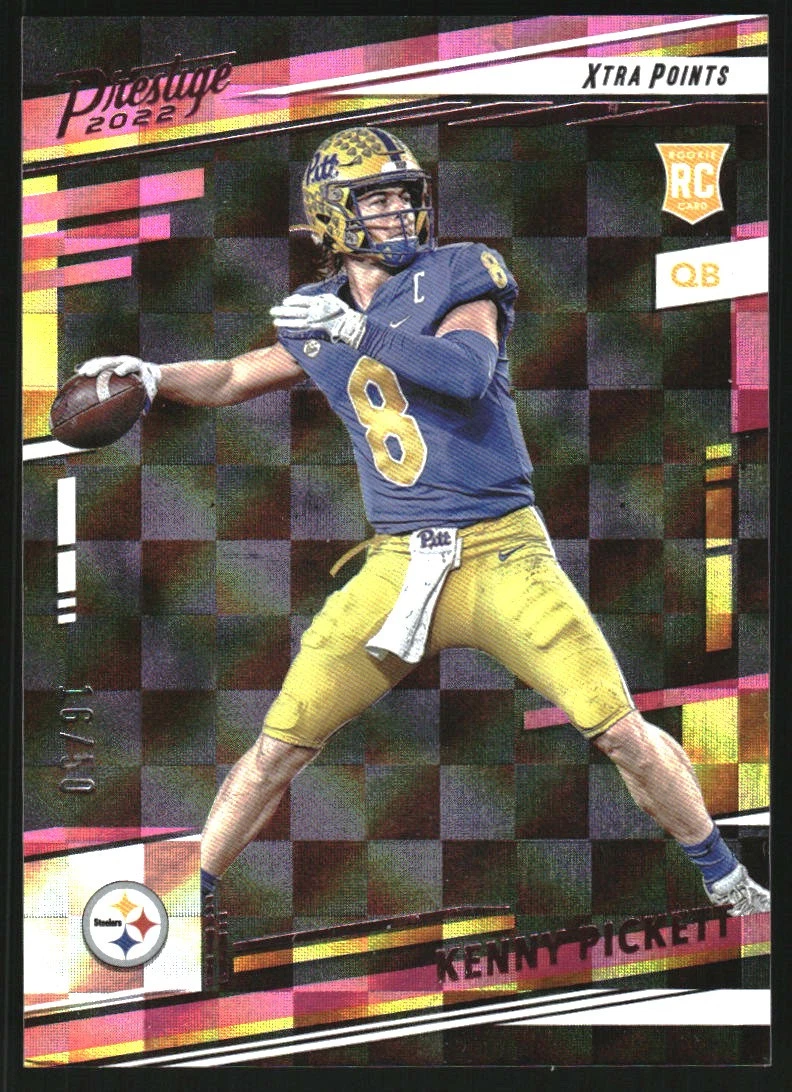 Kenny Pickett Panini Prestige #301 Pink Premium Xtra Points