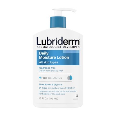 Fragrance Free Daily Moisture Lotion + Pro-Ceramide, Shea Butter & Glycerin, ...