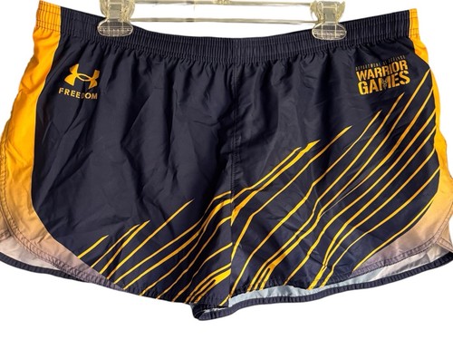 Under Armour Freedom Dept Defense Warrior Games Womens 2XL Running Shorts
