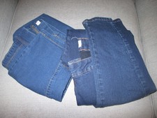 SALE 2 pairs of mens jeans 1 river island 1 george 34 waist blue