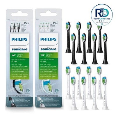 Philips Sonicare HX6064/10 W2 Optimal White Bürstenköpfe 4/8er Pack Original DE-