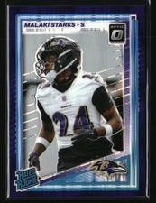2025 Donruss Optic #256 Malaki Starks Purple Shock Rookie