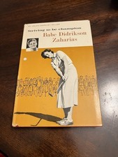 Babe Didrikson Zaharias Striving To Be Champion 1961 with Dust Jacket!!
