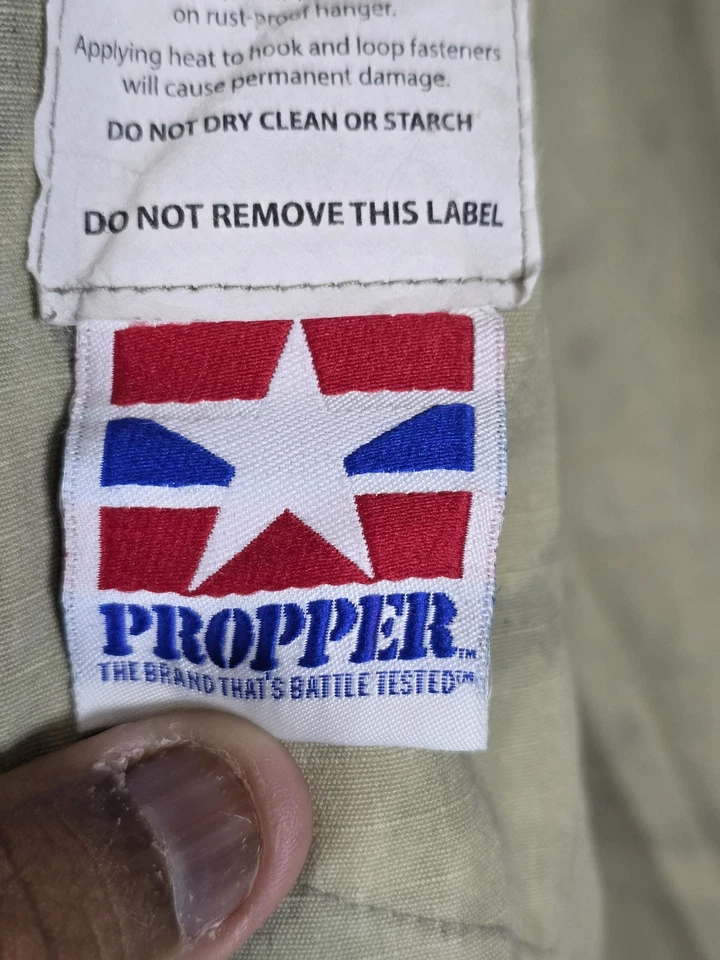 Propper Army Combat Uniform Coat Mens Large Regular Multicam Camo Tactical - Image 4 of 4