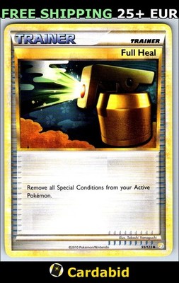 Full Heal - HS #93/123 HeartGold SoulSilver Takashi Yamaguchi LP