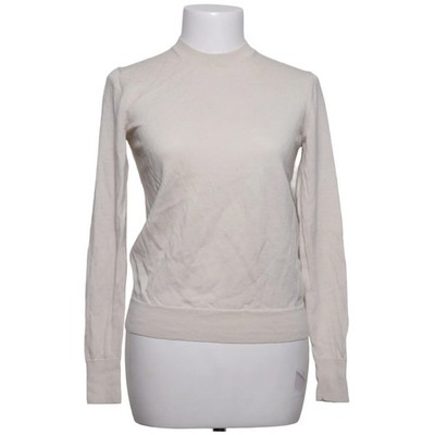 Uniqlo, Strickpullover, Größe: XS, Beige, Wolle, Einfarbig, Feinstrick #TlM